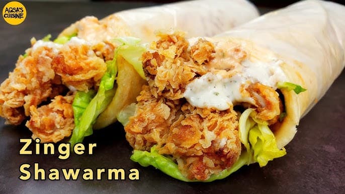 Zinger Shawarma (Jumbo)